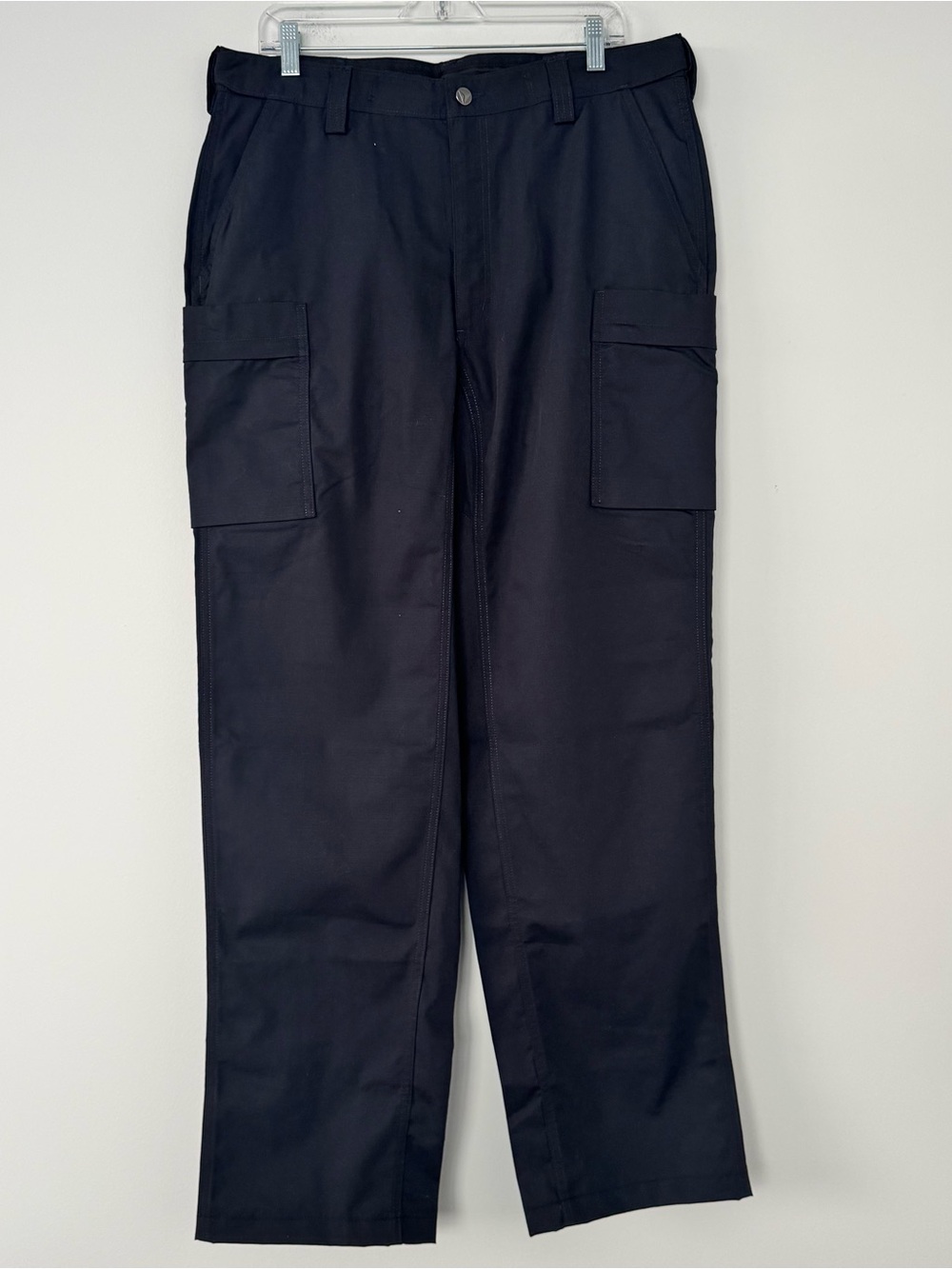 Delta Air Lines Uniform Cargo Pants Tall Mens 36x34 Navy Blue Workwear Utility